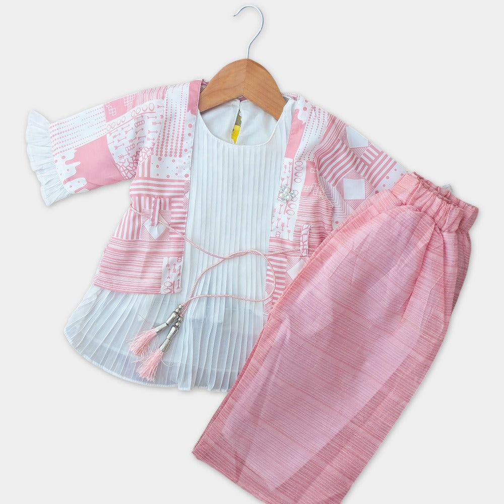 3 Pcs Party Wear - Cool