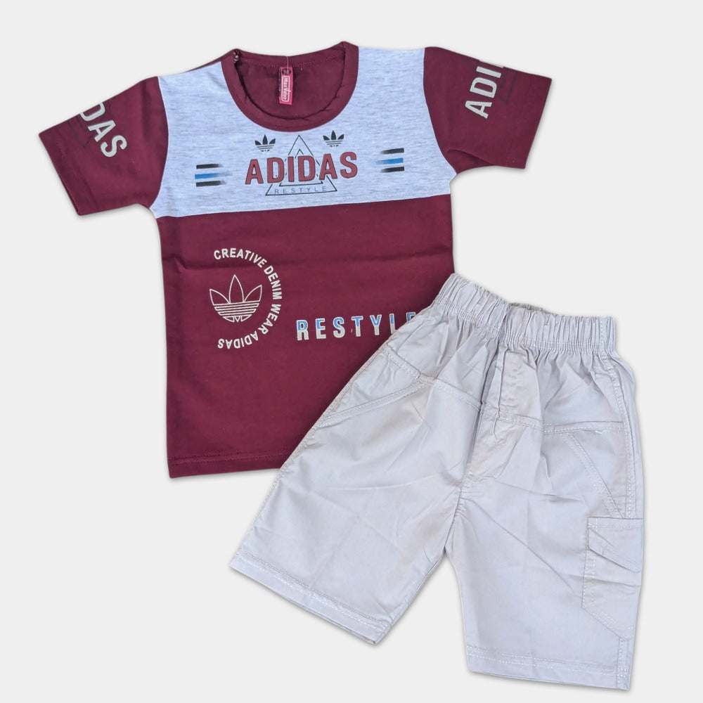T Shirt with Short - Adidas