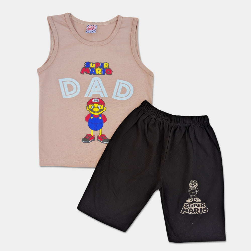 Sleeveless Summer Suit - Super Mario DAD