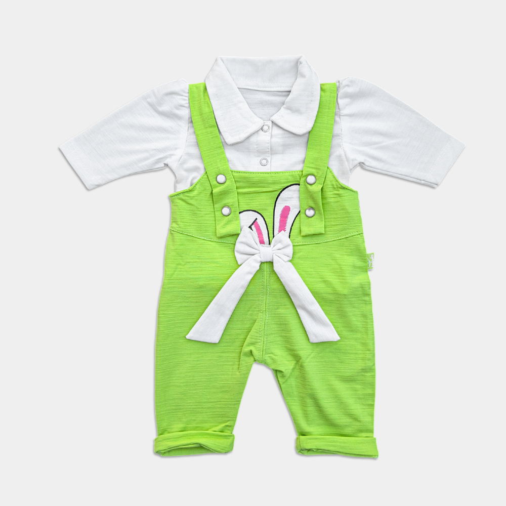 Unisex Newborn Rompers 2 Pcs - Bunny