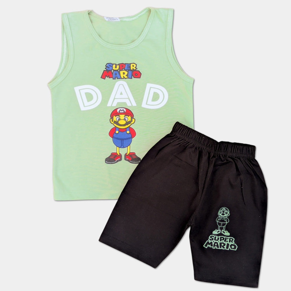 Sleeveless Summer Suit - Super Mario DAD