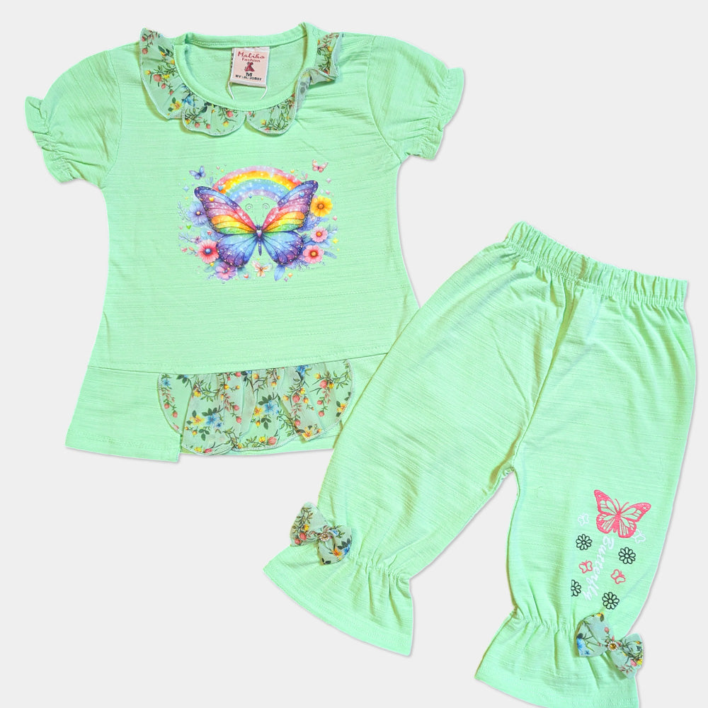 Frilled Summer Suit - Butterfly