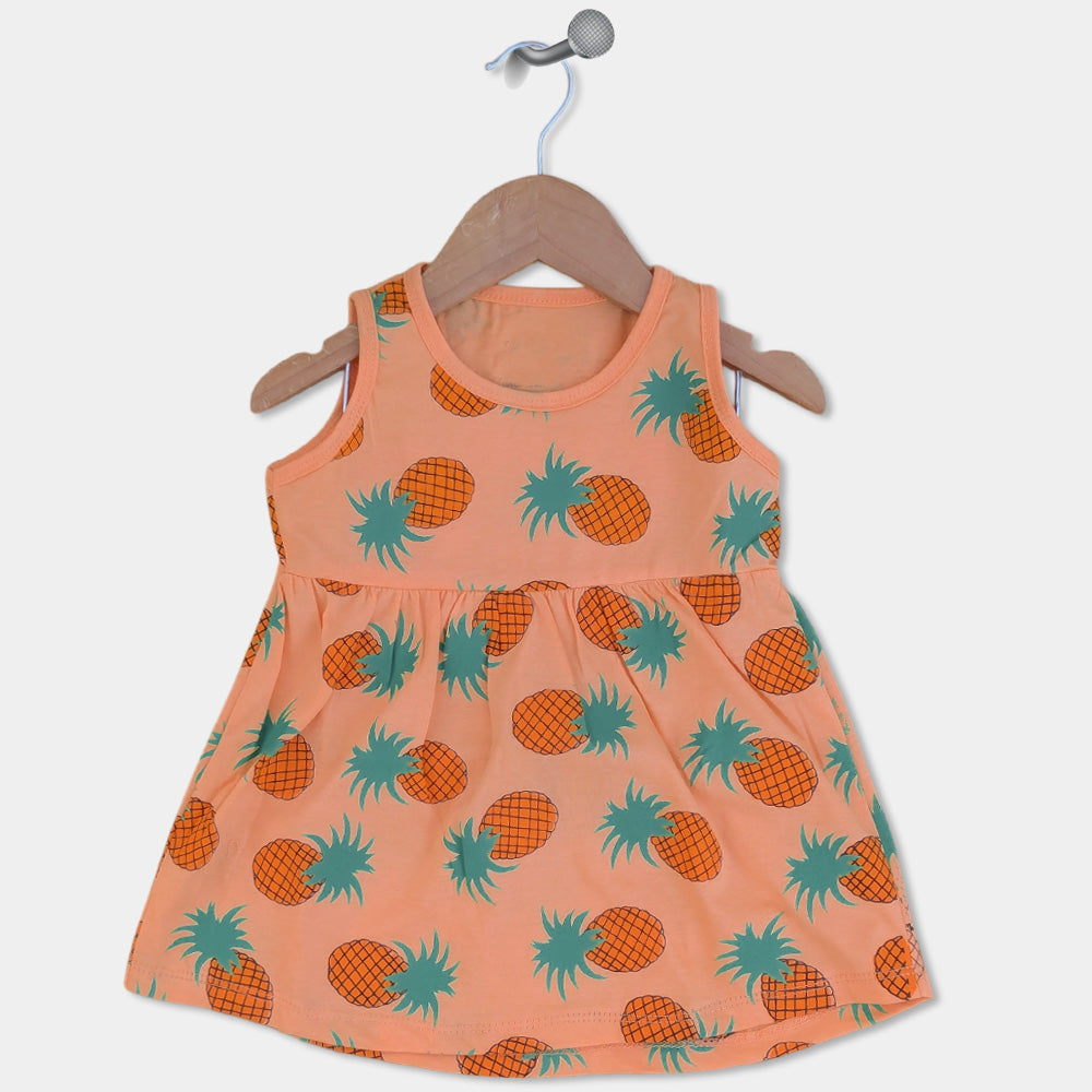 Sleeveless Printed Top - Pineapple