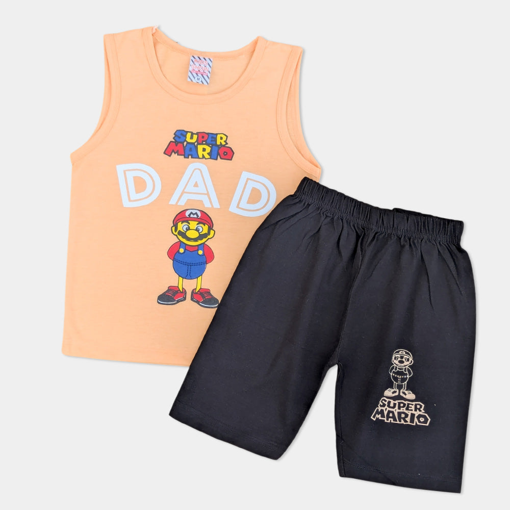 Sleeveless Summer Suit - Super Mario DAD