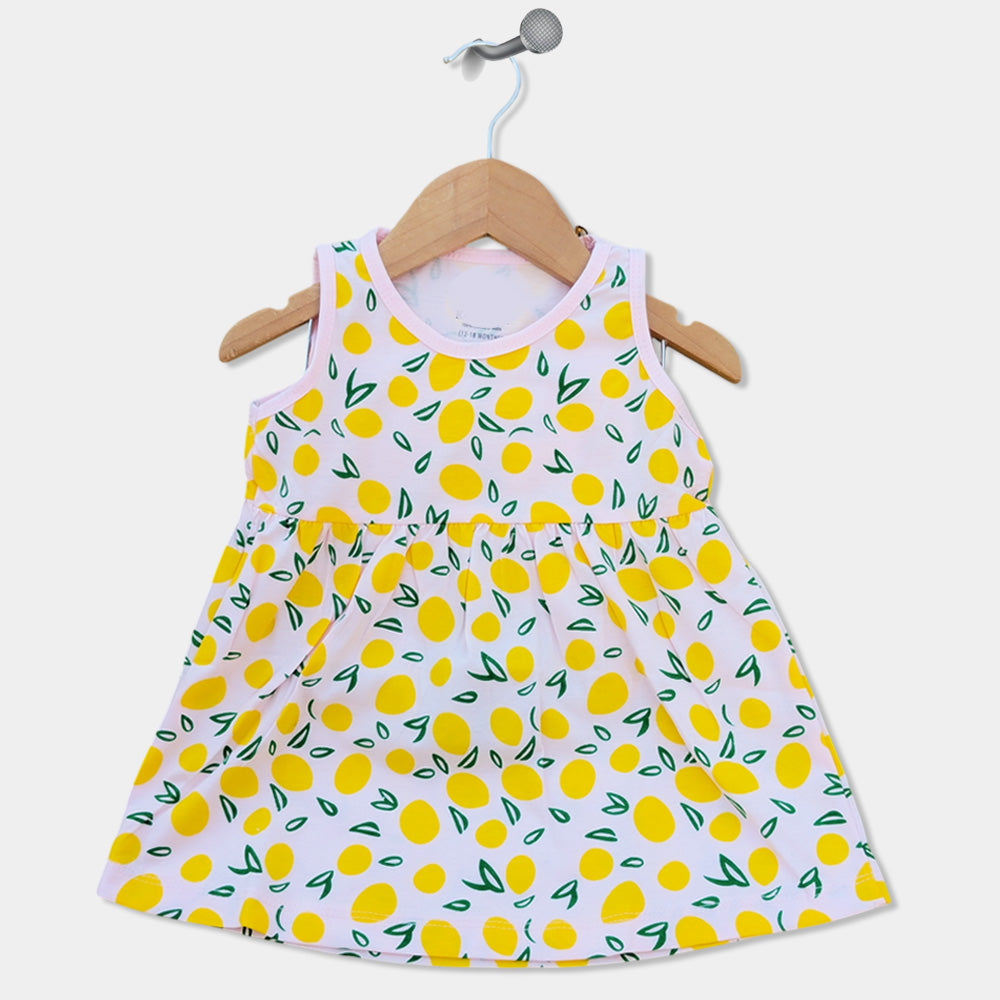Sleeveless Printed Top - Mangoes