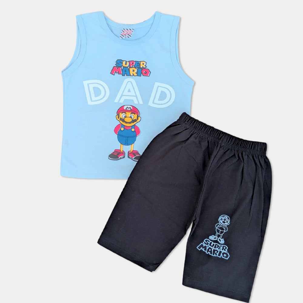 Sleeveless Summer Suit - Super Mario DAD