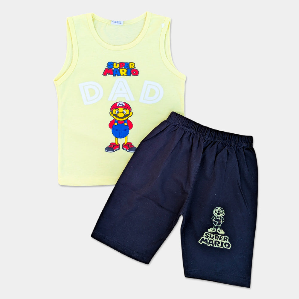 Sleeveless Summer Suit - Super Mario DAD